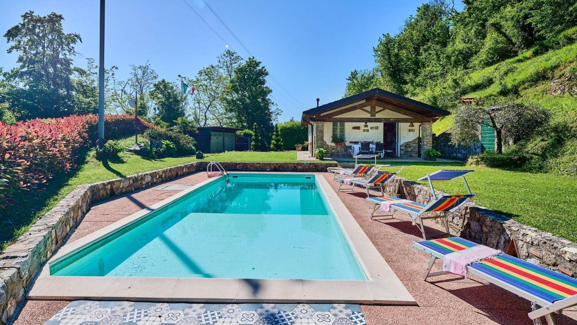 La Sella Villa Pescaglia Kültér fotó