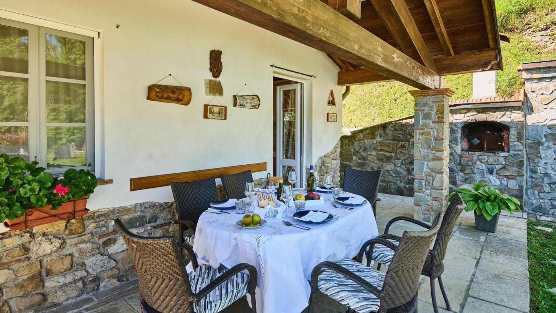 La Sella Villa Pescaglia Kültér fotó