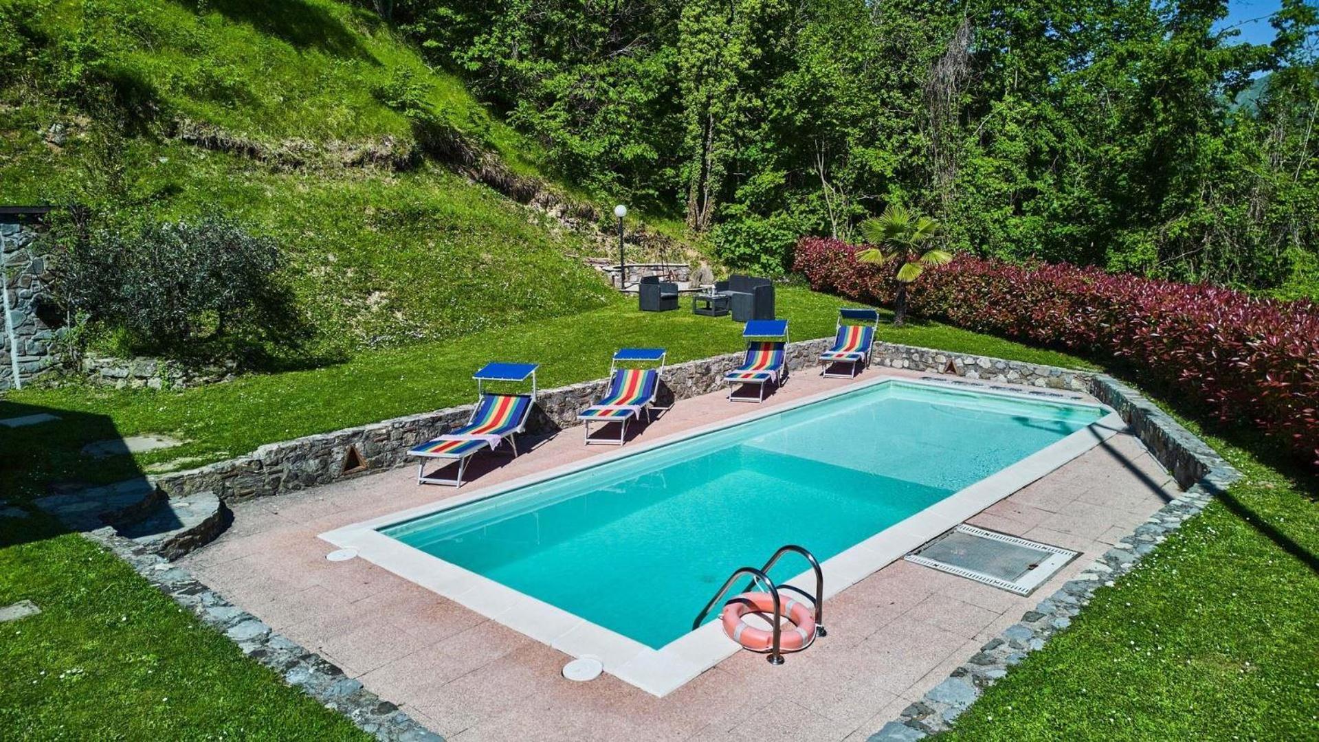La Sella Villa Pescaglia Kültér fotó