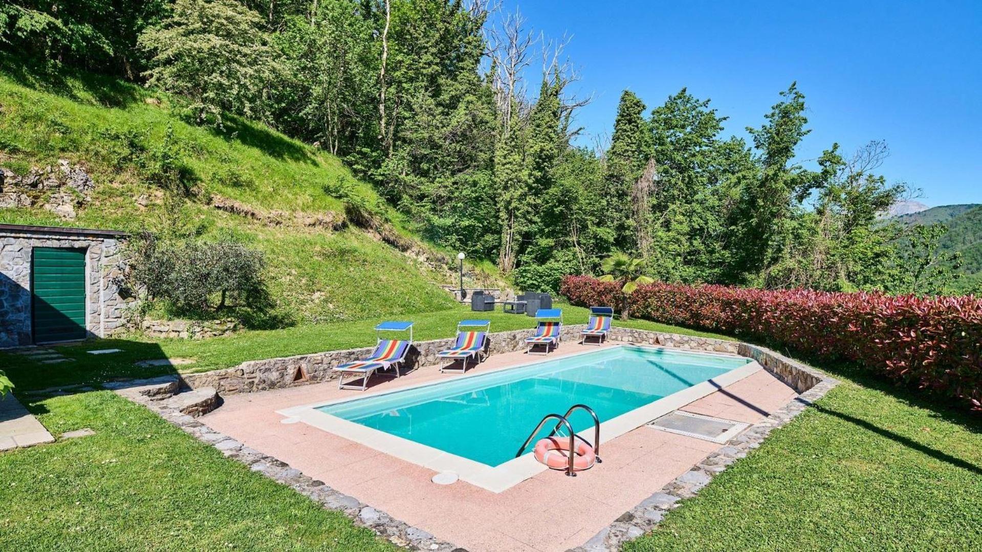 La Sella Villa Pescaglia Kültér fotó