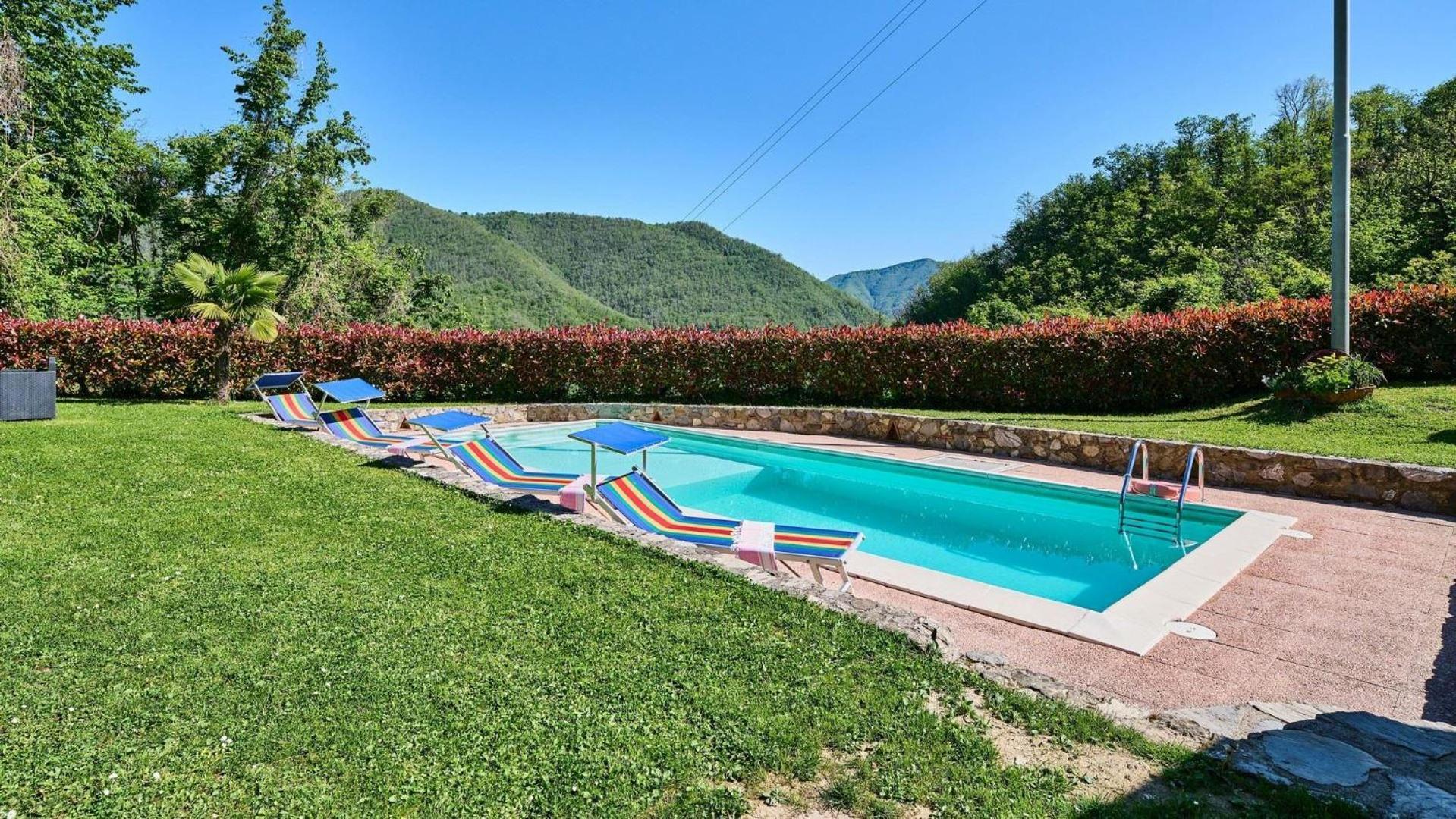 La Sella Villa Pescaglia Kültér fotó